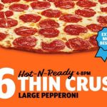 Little caesars nutrition facts thin crust