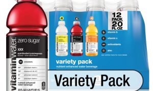 Zero vitamin water nutrition facts