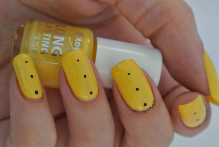 Yellow nail polish colors