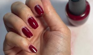 Opi nail polish red