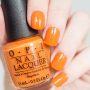 Opi orange nail polish