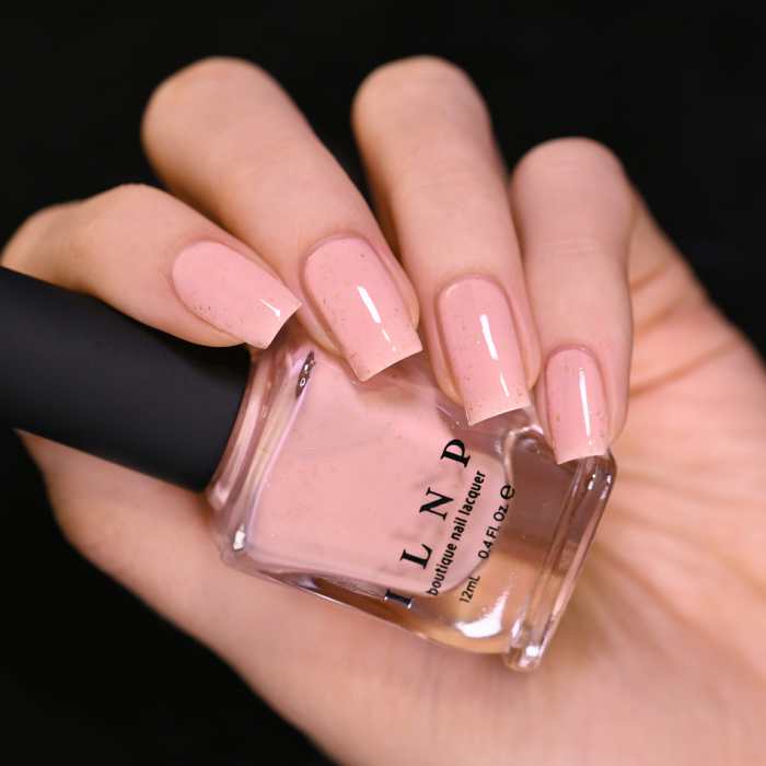 Soft pink nail polish