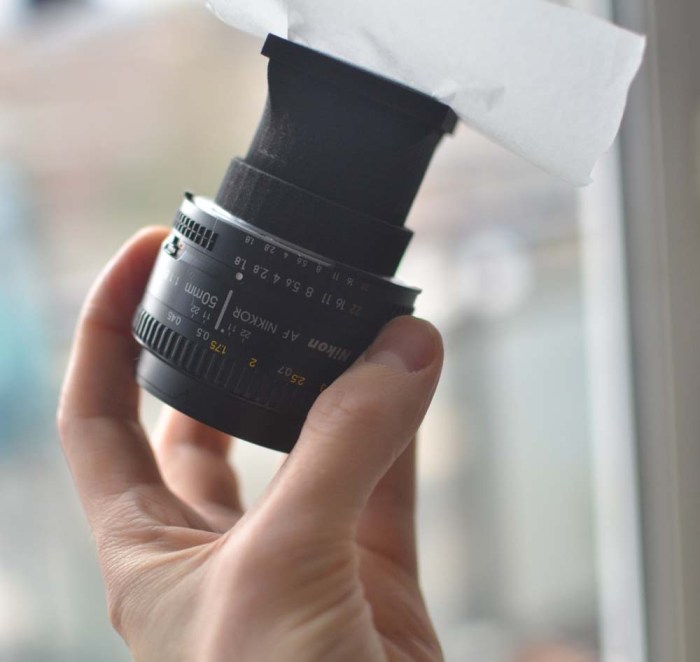 Nail polish to cover camera lens