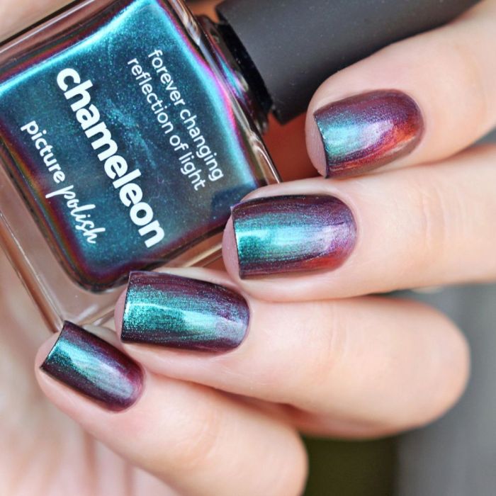 Color shifting nail polish