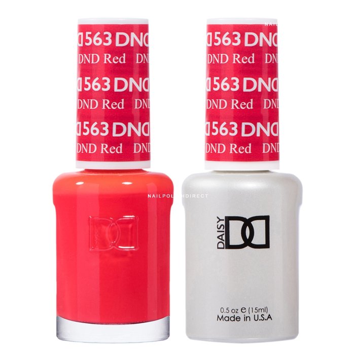 Dnd red nail polish