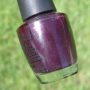 OPI Black Cherry Chutney Nail Polish Review