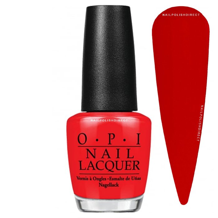 Opi nail polish red