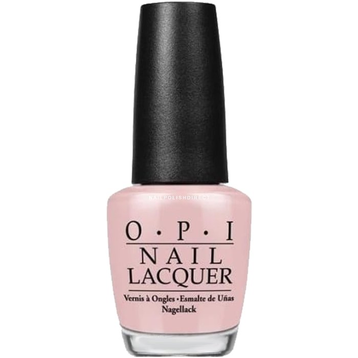 Soft pink nail polish